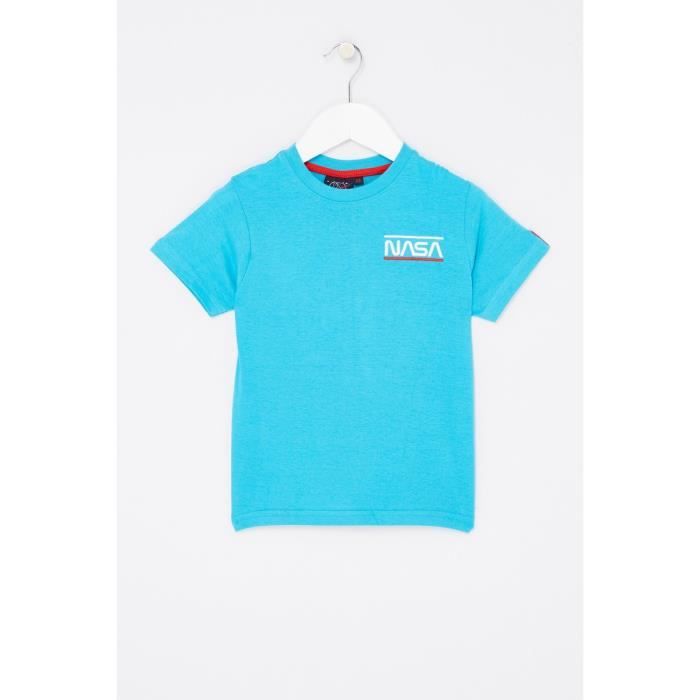 T-shirt - NASA - GNS80705 K S4-10A - 100% coton - Manches courtes - Col arrondi