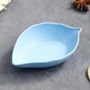 6pcs Degradable Leaf-shaped  Dipping Plate Japanese-style Seasoning Dish Sauces Plate  Vinegar