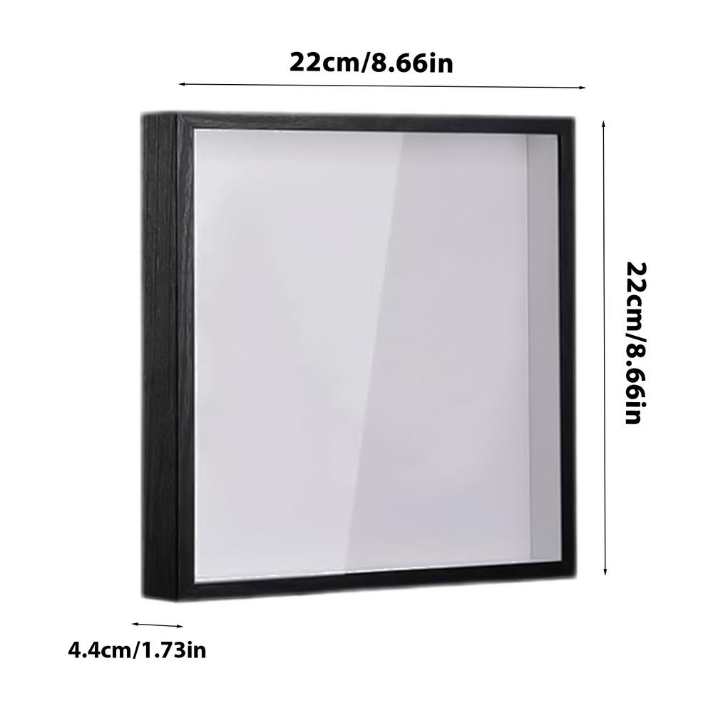 Travel souvenir box transparent postcard storage box photo frame suitable for concerts and airline tickets souvenir storage