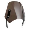 Universal Windshield Wind Deflector Screen Cover Guard With Mounting Bracket for 5-7in Retro Motorbike Motorcycle Accessories