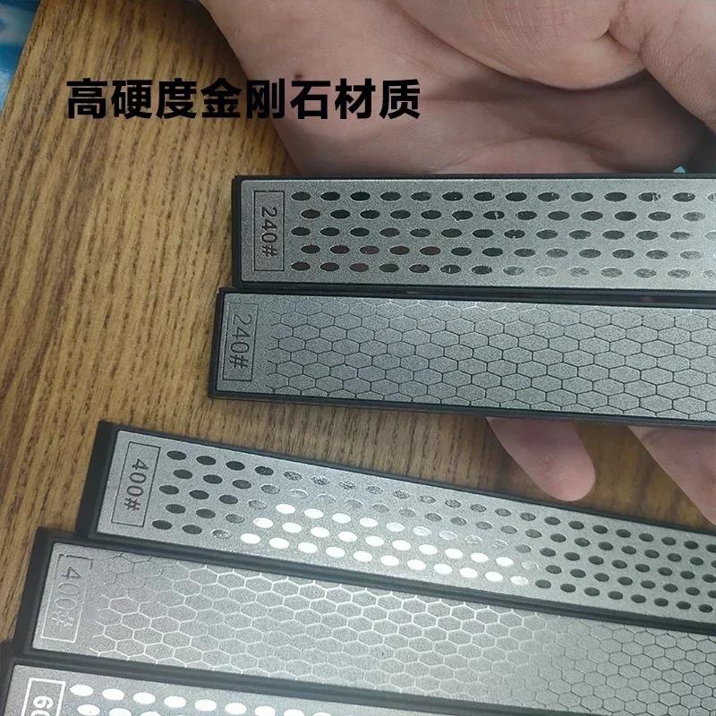 1 szt. 80-3000# Profesjonalna ostrzałka diamentowa do systemu kamieni ostrzących noże, kuchenne narzędzie do ostrzenia ostrzy, narzędzie do szlifowania precyzyjnego, osełka