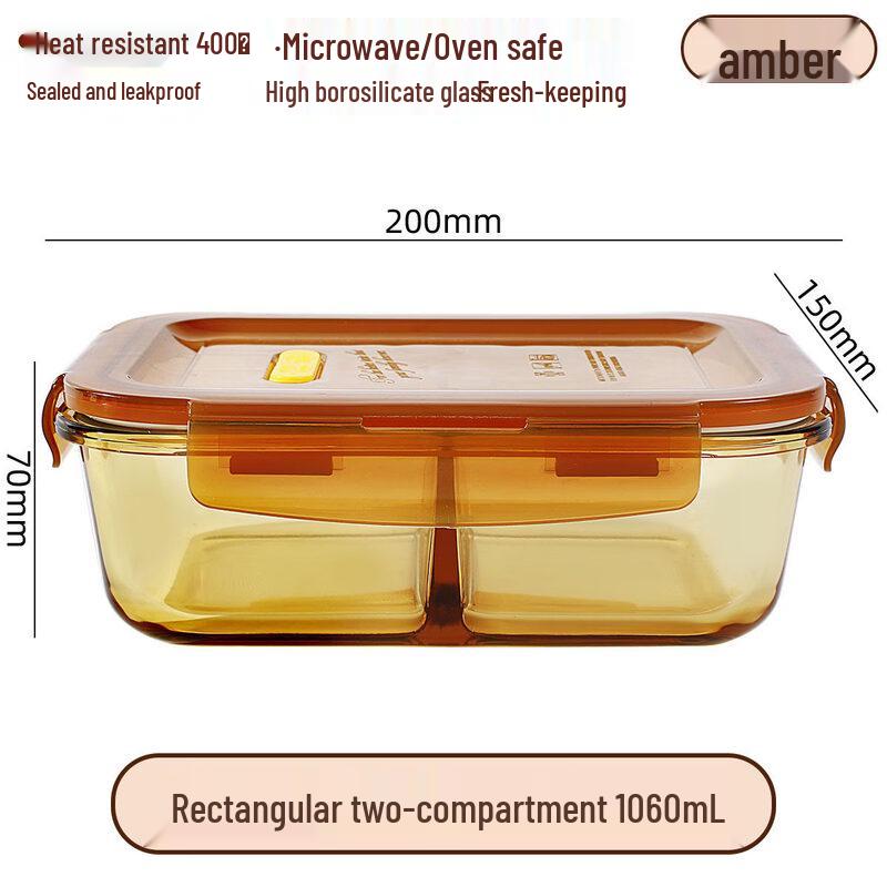 ZISIZ Heat-Resistant Glass Instant Noodle Bowl