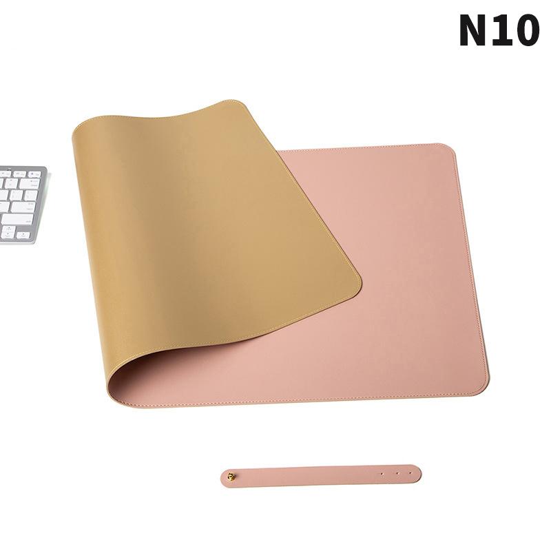 Nail Art Table Mat Soft Foldable Manicure Hand Rest Pad Waterproof Scratch Easy-Clean Office Desk Mat Portable PU Leather Pads