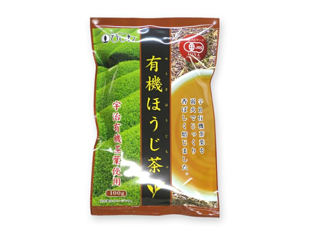 Hishiwa Uji Organic Roasted Green Tea 100g