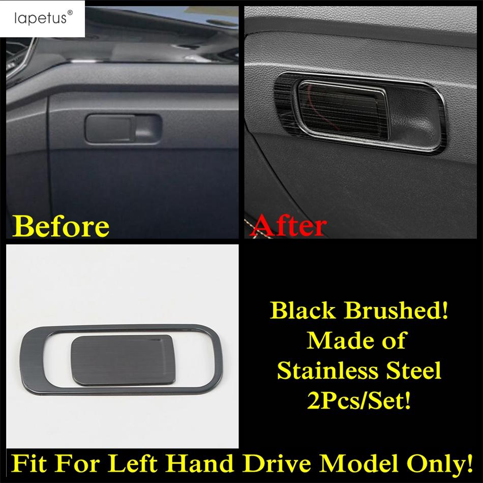 Stainless Steel Accessories For Volkswagen T-Roc T Roc 2018 - 2025 Glove Box Sequin / Dashboard Air AC Vent Panel Cover Trim
