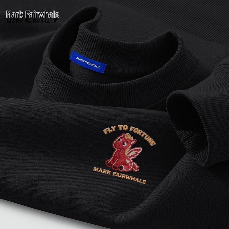 Mark Fairwhale Men's Loose Fit Crewneck Sweatshirt