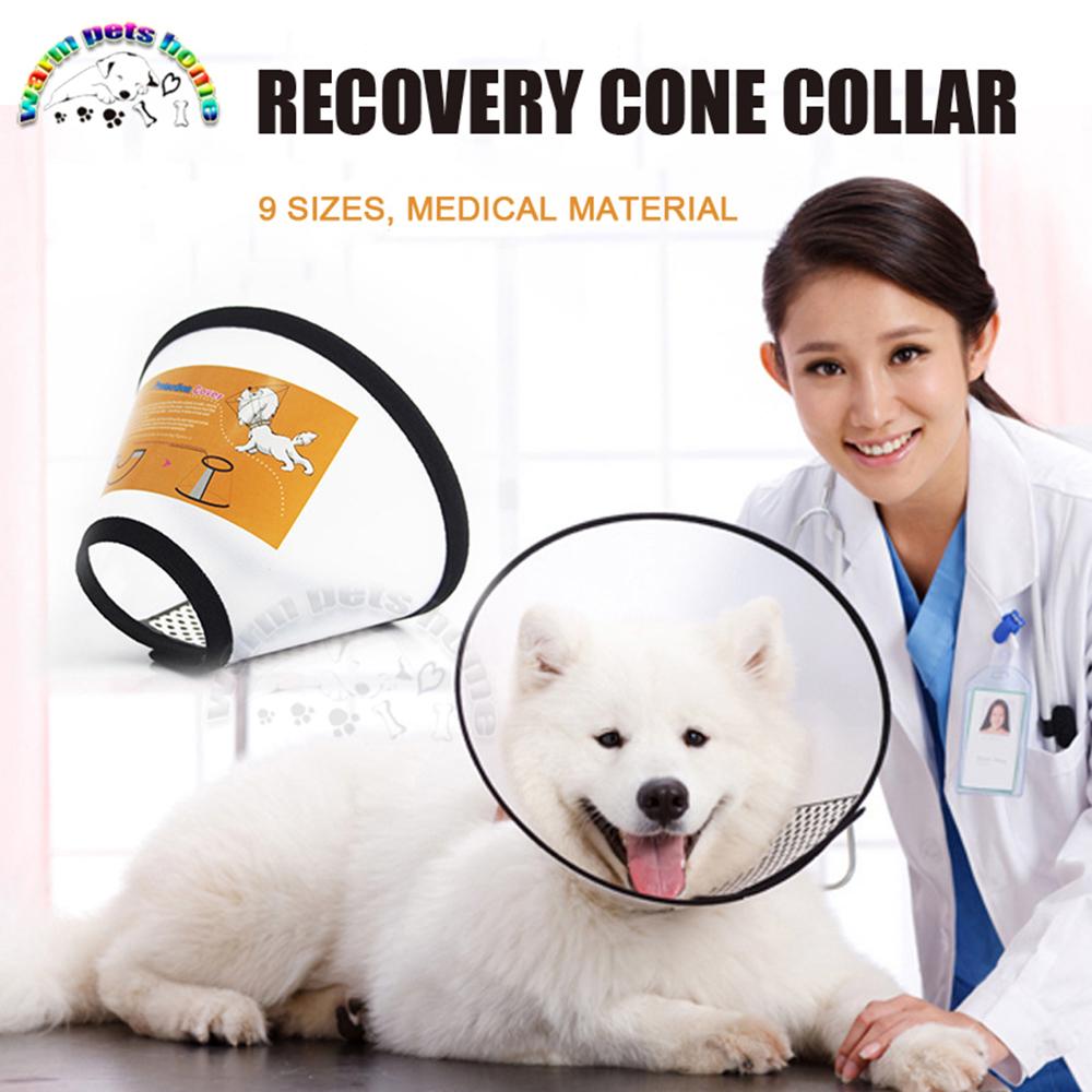 High Quality Adjustable Protective Collar Dog Neck Recovery Circle Puppy Pet Cone Collar