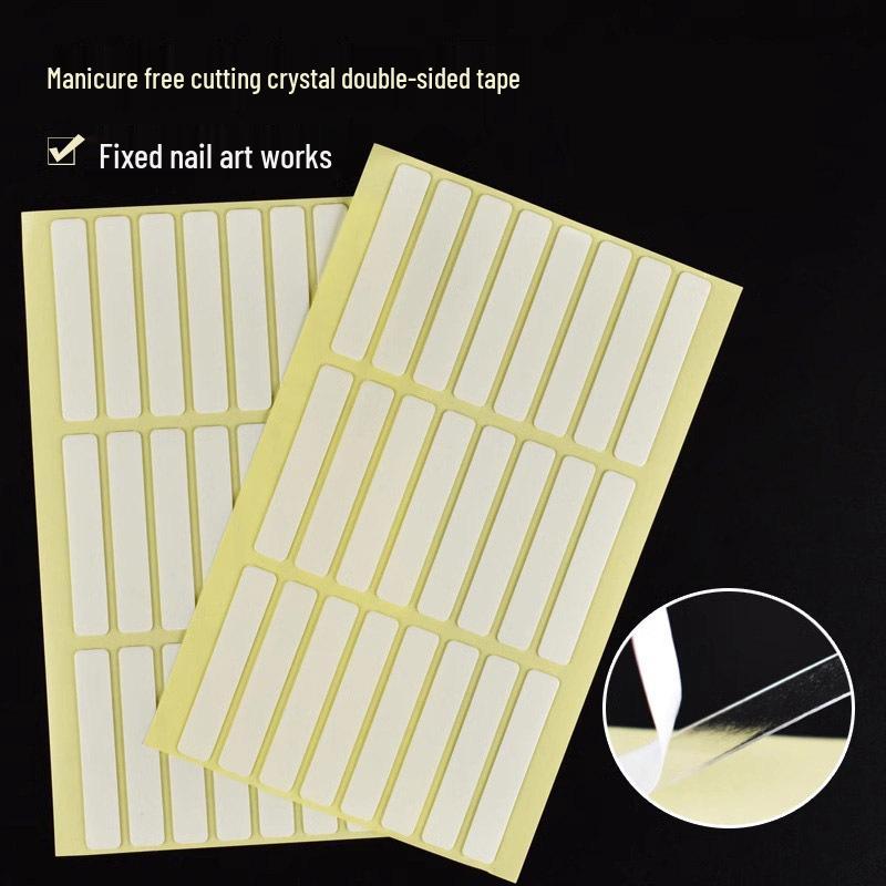 Nail Art Transparent Dustproof Storage Box for Practice Nail Tips and Color Chart Display