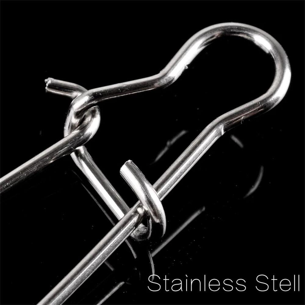 Lures Hooks Clips Lock Snap Connector Swivel Connector Fishing Snaps Clips Swivel Lure Connector