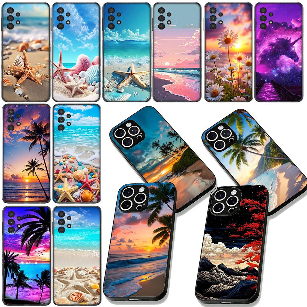 Mountain Sea Beach Travel Universe Galaxy Phone Case for Huawei P20 P30 Mate 20 Lite Pro Y7a Y6P Y7 2019 Nova 5T 3I Mate20 Cover