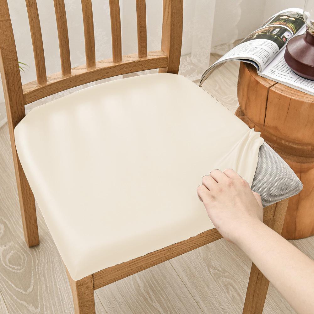 

Чехол для табурета из искусственной кожи с эластичной отделкой: Водонепроницаемый, маслостойкий, пыле- и устойчивый к царапинам, универсальный, подходит для всех сезонов One Size