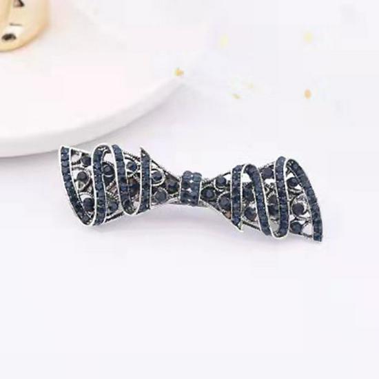 Koreanische antike Strass-Haarnadel: Elegantes Damen-Seitenclip- & Pferdeschwanz-Accessoire