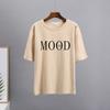 Hirsionsan Sommer Baumwolle Mode Bedruckte T-Shirts Damen Lässig Weich Übergroß Kurzarm Kleidung Chic Harajuku Damen Tops