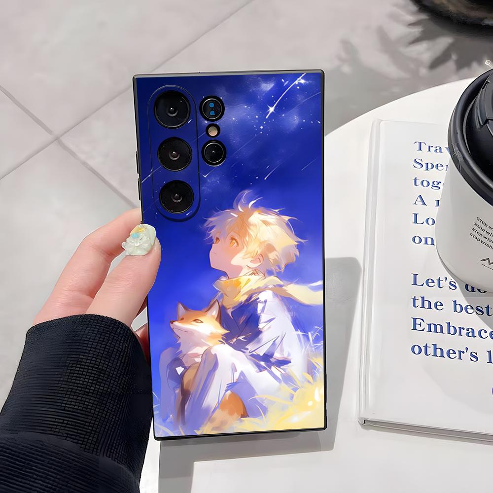 The Little P-Prince Phone Case For Samsung S26 Ultra S25 Edge Ultra S23 S22 S21 S20 Ultra Plus S24 Fe Glass Cover