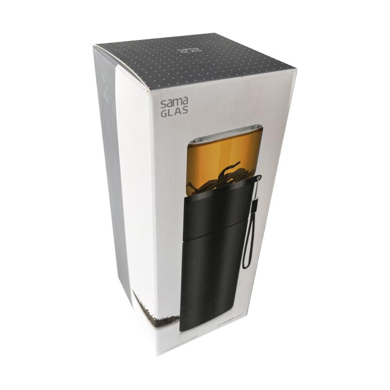 SAMADOYO Tea Separation, Heat-resistant Glass Brewing, Tea Filtration, Portable Cup, Outdoor Portable Travel Vehicle Water Cup