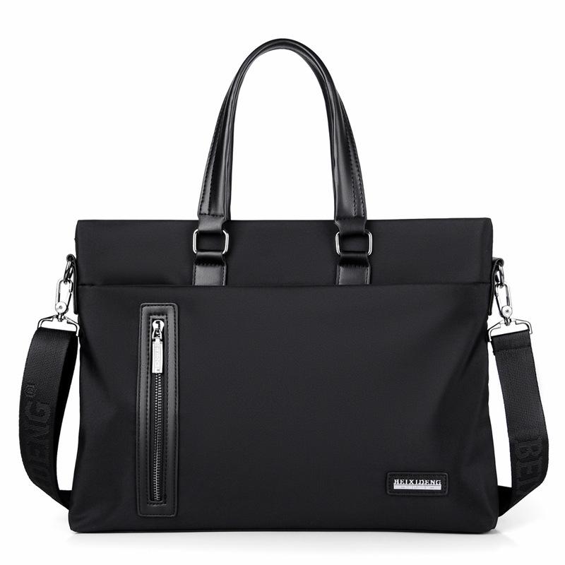 Men's Large Capacity Oxford Cloth Casual Briefcase and Crossbody Bag
