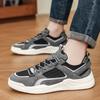 Mens Shoes Retro Skateboarding Shoes Increased Height Low Top Sports Walking Shoes for Men Trendy 2025 Autumn New