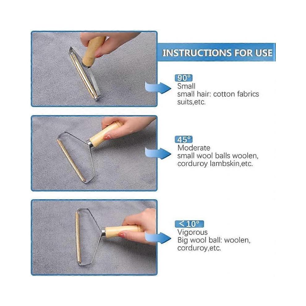 Lint Remover Carpet, Lint Roller Clothes Portable Metal Lint Roller for Clothes Carpet Pet Hair Fuzz