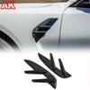 For BMW M3 G80 G81 M4 G82 G83 2021-2026 Real Carbon Fiber Car Side Fender Side Air Vent Splitters Trim Car Exterior Accessories