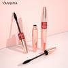 YANQINA Mascara lungo due in uno a doppio effetto, impermeabile, riccioli spessi naturali senza svenimento