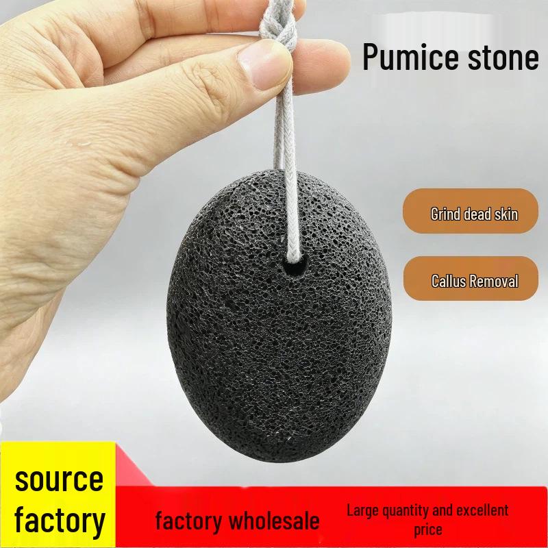Natural Volcanic Pumice Stone for Foot Care - Dual Use for Removing Dead Skin & Calluses