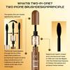 2-In-1 Volumizing Fiber Mascara Enhances The Thickness of Black Lashes,Waterproof/Long-Lasting Without Smudging,Significantly Increases Lash Length