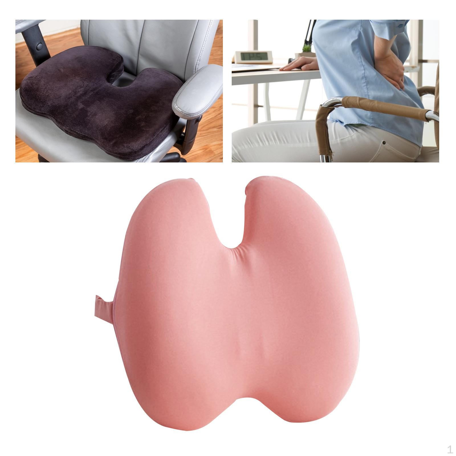 

Подушка поясничной поддержки для офисного кресла и автомобиля розовый