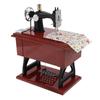 Mini Sewing Machine Music Box Wind Up Vintage Musical Toy for Tabletop Decoration Holiday Gift 1010 Mini Sewing Machine