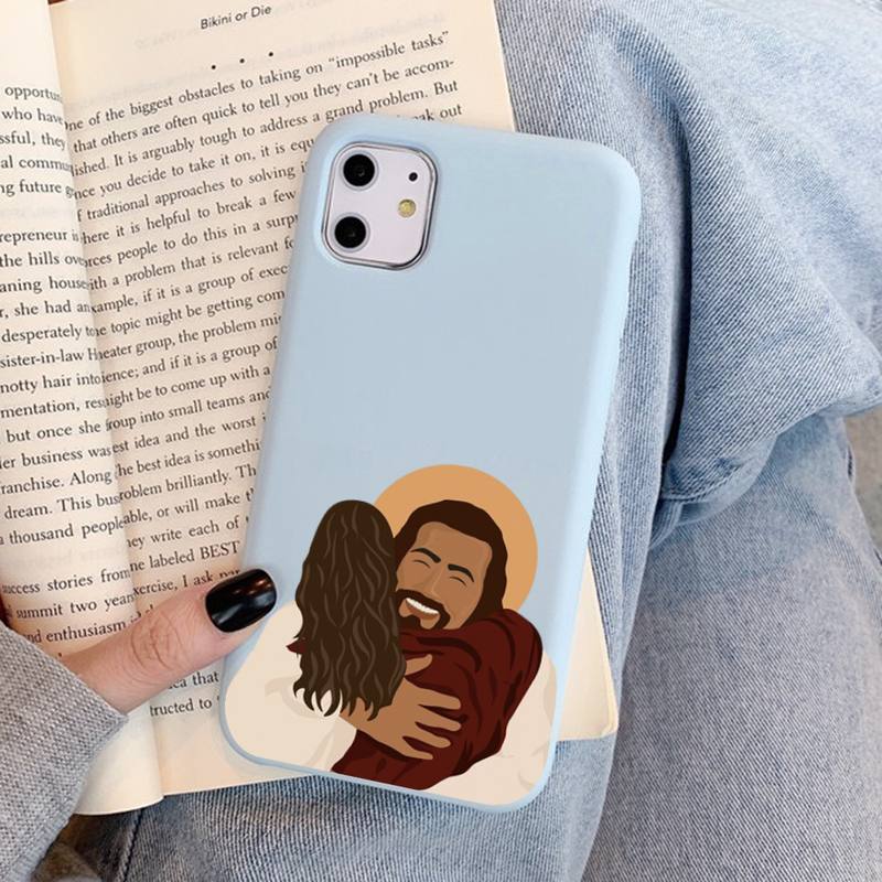 New Faith Christian Religious Jesus Clear Phone Case Soft Solid Color for iPhone 11 12 13 mini pro XS MAX 8 7 6 6S Plus X XR