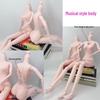 22-Zoll BJD Puppenkörper mit beweglichen Gelenken und individuellem Make-up - Prinzessinnen-Accessoires enthalten