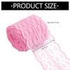 Water Soluble Lace 4cm Width Ideal For Clothing Sewing Craft Projects And Decorative Use Polyester Fabric