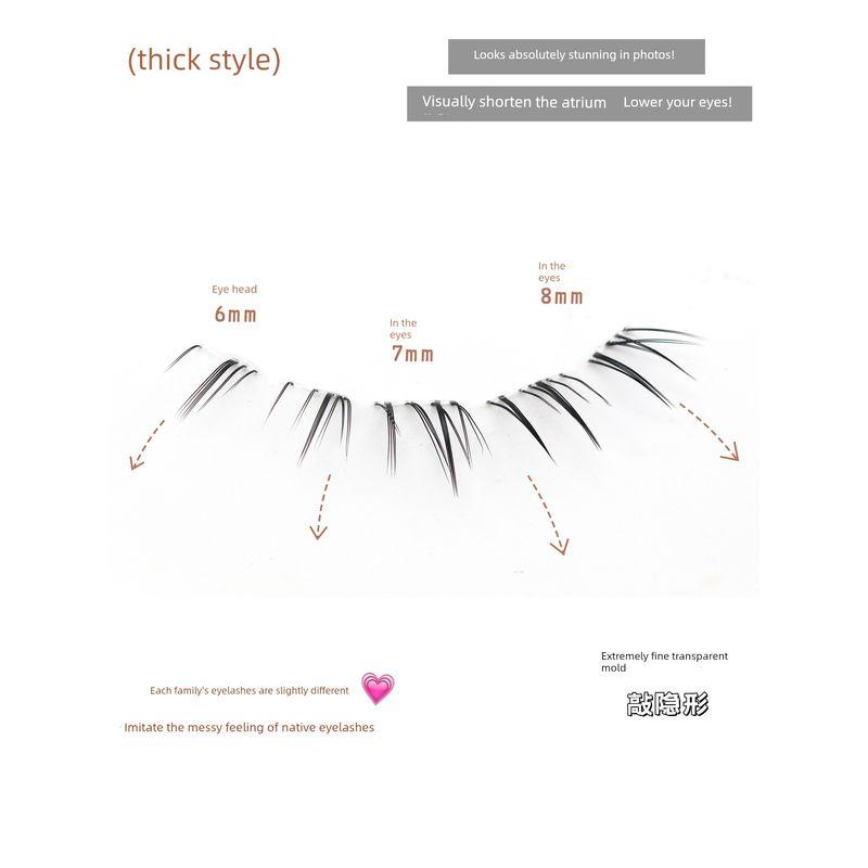 Cat Whisker Lower Eyelashes: Thick, Grafted-Looking, Cat-Style, Natural and Photogenic False Eyelashes, Recommended by Eyelash Artists, Hot Sale 2026