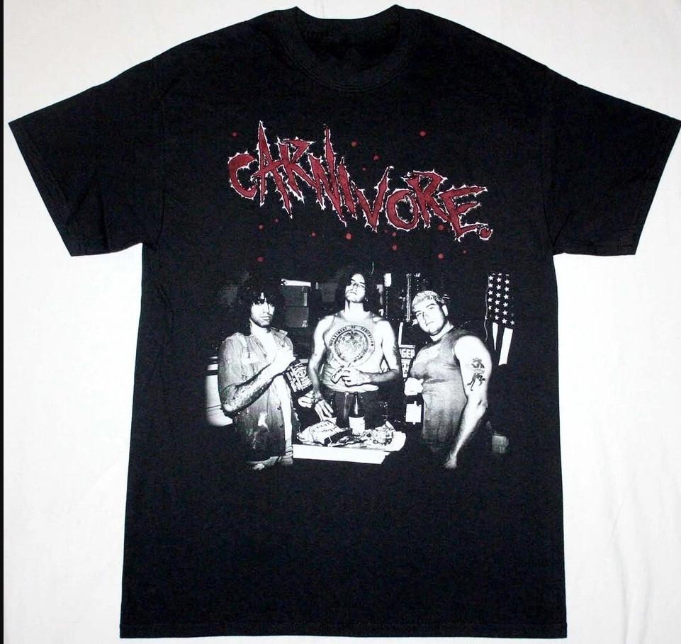 Carnivore Band Unisex Short Sleeve T-shirt size S-5XL XL