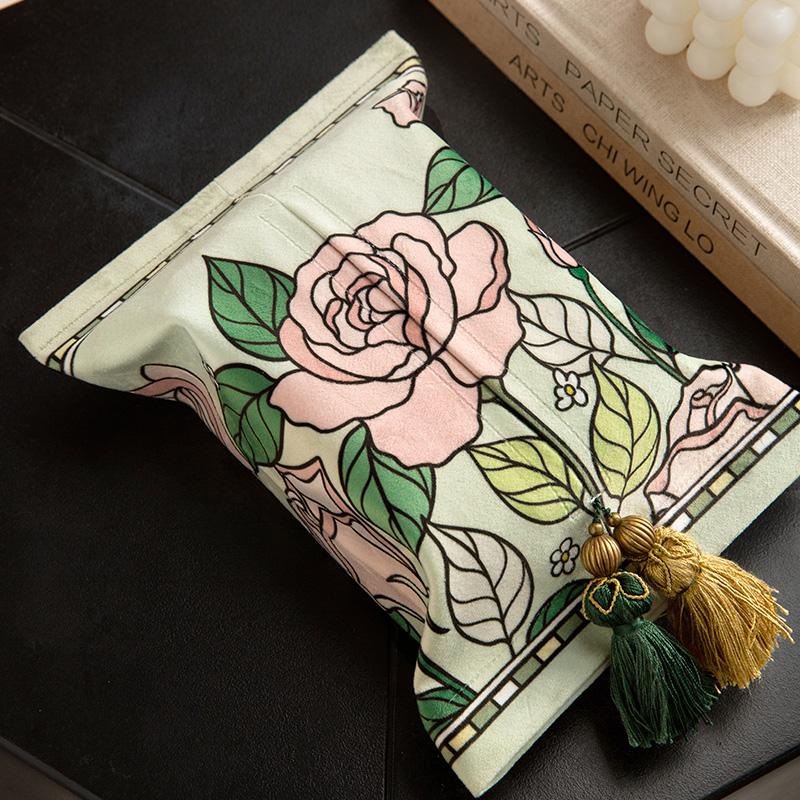 

Цветочная роза чехол для салфеток с тисслом декоративная сумка для салфеток в машину креативная коробка для салфеток туалетная бумага держатель для коробки Kleenex