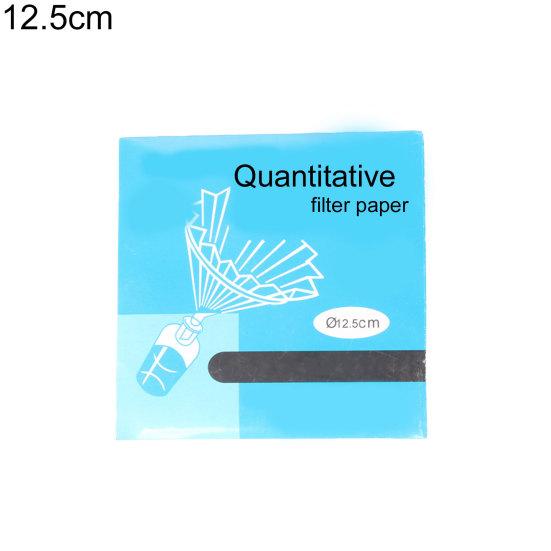 

100 листов, 7/9/11/12,5/15/18 см, круглая лабораторная фильтровальная бумага для быстрого потока, количественная 12.5cm