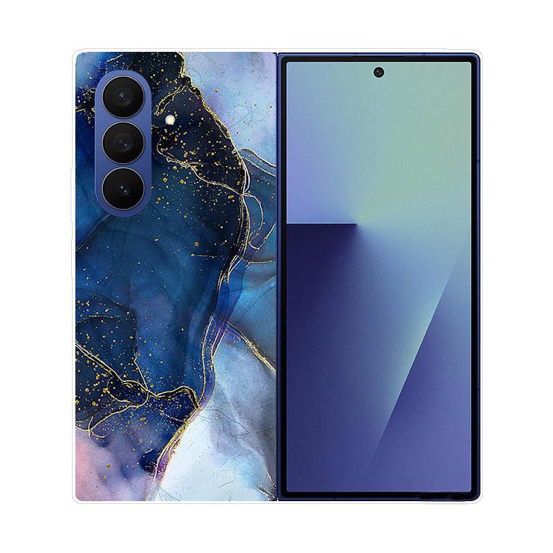 For Samsung Galaxy Z Fold 7 5G Phone Case Cover Transparent Back Protective Shell Coque For Samsung Z Fold7 Clear Hard PC Fundas