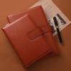 Leather Buckle A5/B5 Notebook with Logo Printing – Ideal for Business Meeting Notes and Diary Use