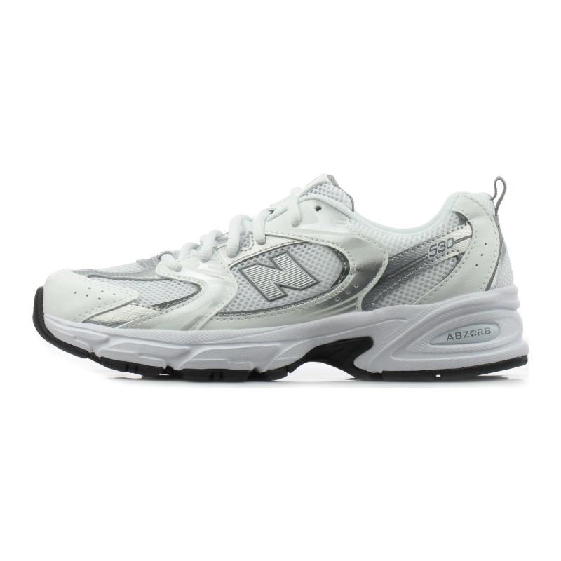 New Balance 530 Бело-серебристые кроссовки GR530AD 36