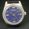VINTAGE SEIKO HAND-WINDING 2118A JAPAN BOY BLUE COLOR DIAL WATCH a703926-1