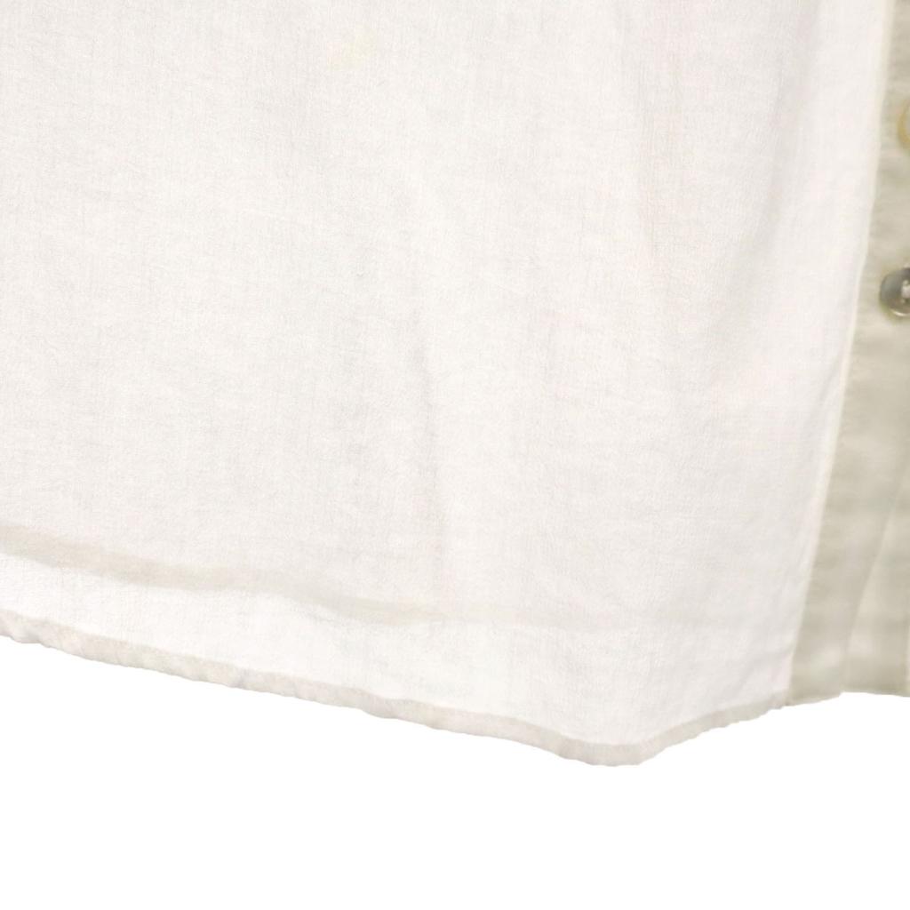 ENCHANTEMENT Made In Japan French Sleeve Blouse 38 White Women Used