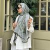 Bohemia Silk Scarf Women Large Shawls Styles Pashmina Hijab Foulard Echarpe Design Print Lady Stole Head Scarves Luxury