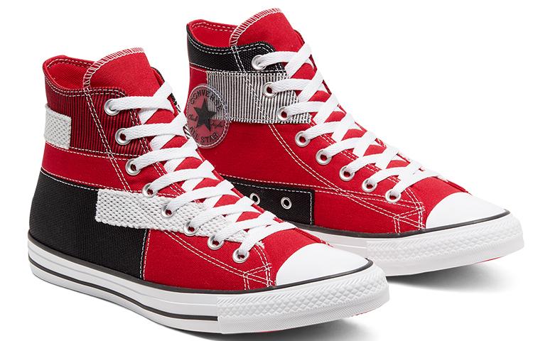 Herren Sneaker Converse Chuck Taylor All Star High 'Patchwork - University Red'