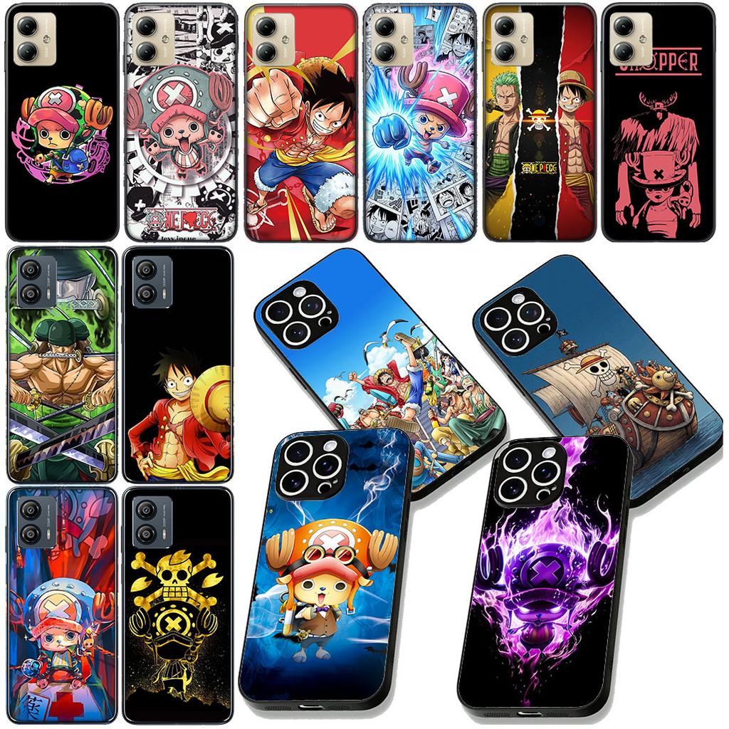 Zoro Tony Chopper ONE PIECES Luffy Phone Case for Motorola Moto G86 G14 G35 G34 G45 G55 G67 G75 G85 G24 G15 G54 G57 Power Cover