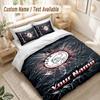 Custom Name Bedding Set 3 PiecesAjax Amsterdam Print Duvet Cover + 2 Pillowcases Soft Bed Decor