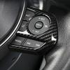 For Toyota Corolla E210      2024 Hybrid ABS Carbon Car Steering Wheel Button Panel Trim Cover Accessories