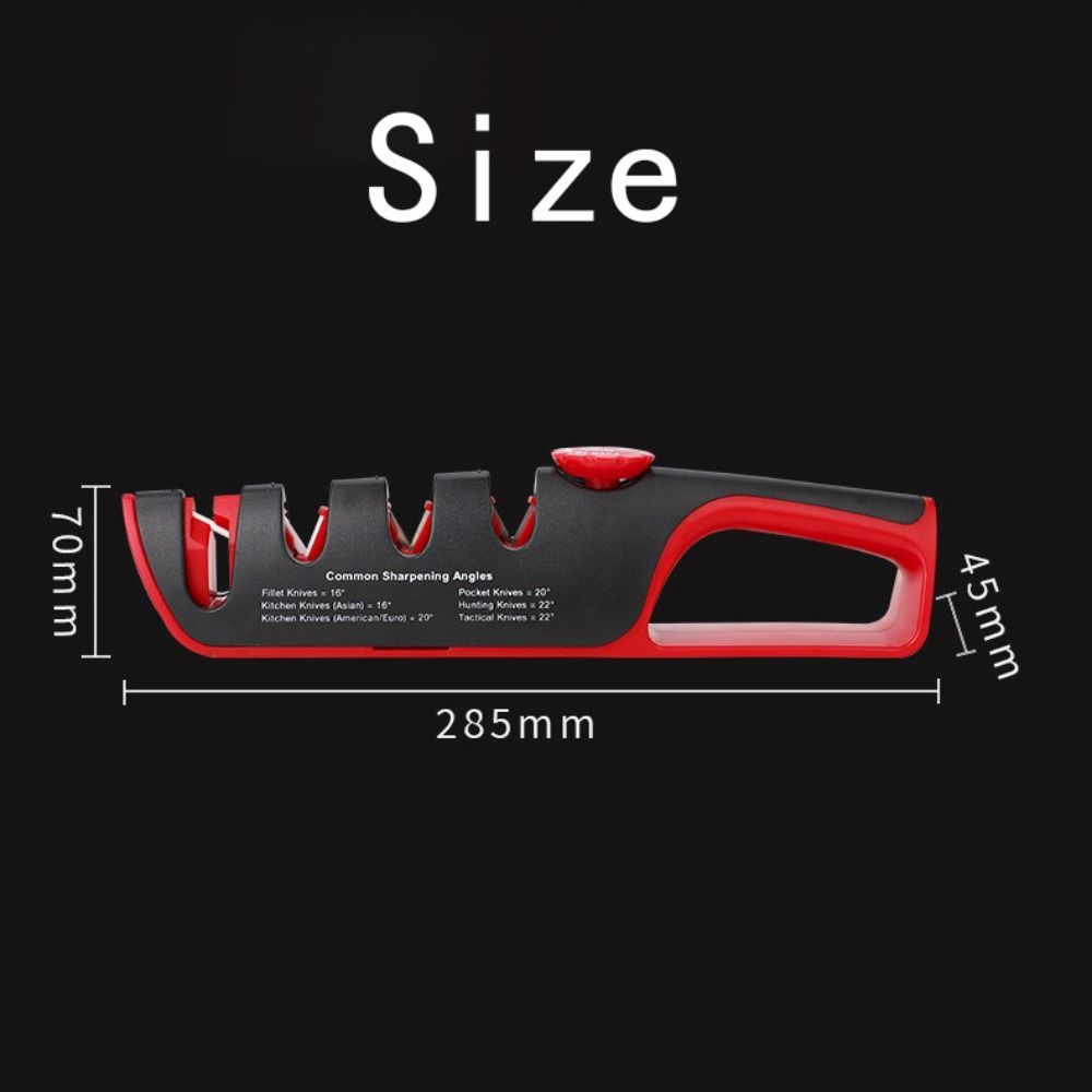 Regulowana Ostrzałka do Noży 4 Stopnie Kamień do Ostrzenia Noży Narzędzie do Ostrzenia Ostrzałka do Nożyc Ogród
