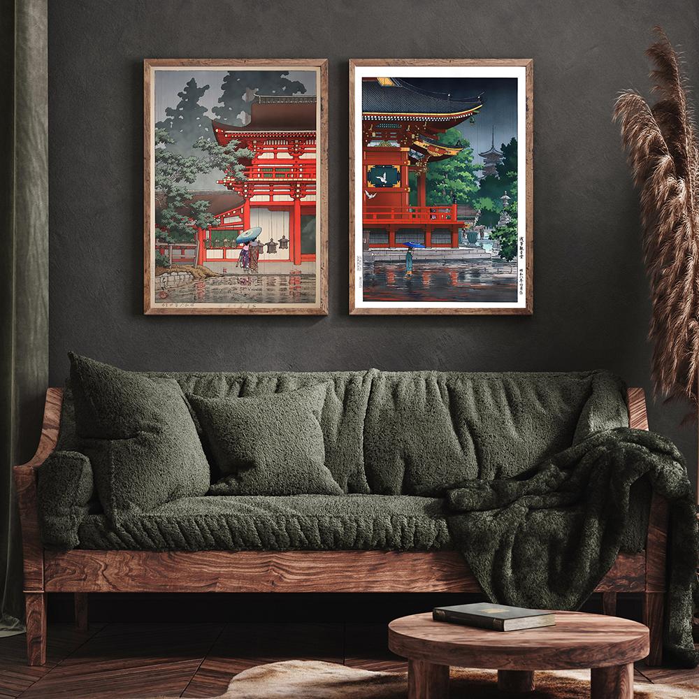 Ziyaret Japonya Tokyo Seyahat Posterler Vintage Baskı Japon Duvar Sanatı Kapak Dergisi Tuval Boyama Sergi Ev Dekor Yatak Odası
