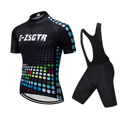 2026 Spring Short Sleeves Cycling Jersey Breathable Quick-Drying Cycling Jersey Men's Mountain Road Cycling Jersey Sets