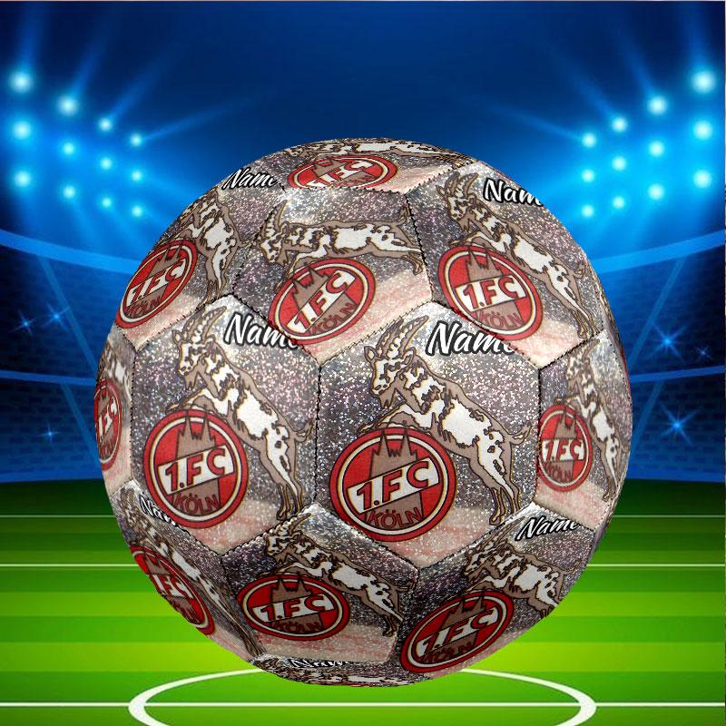 Custom Name Personalized FC Koln Print Size 5 Soccer Ball Training & Match Football, for Team, Kicking, Gift for Football Enthusiasts