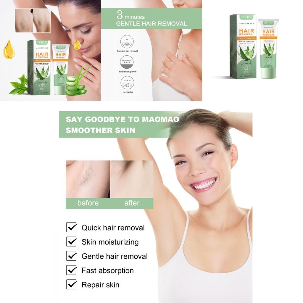 Ouhoe Gentle Fragrant Hair Removal Cream For Smooth Delicate Body And Underarm Care